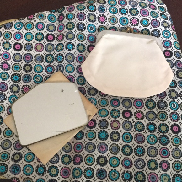 Vintage silk Ingber clutch - Picture 3 of 4